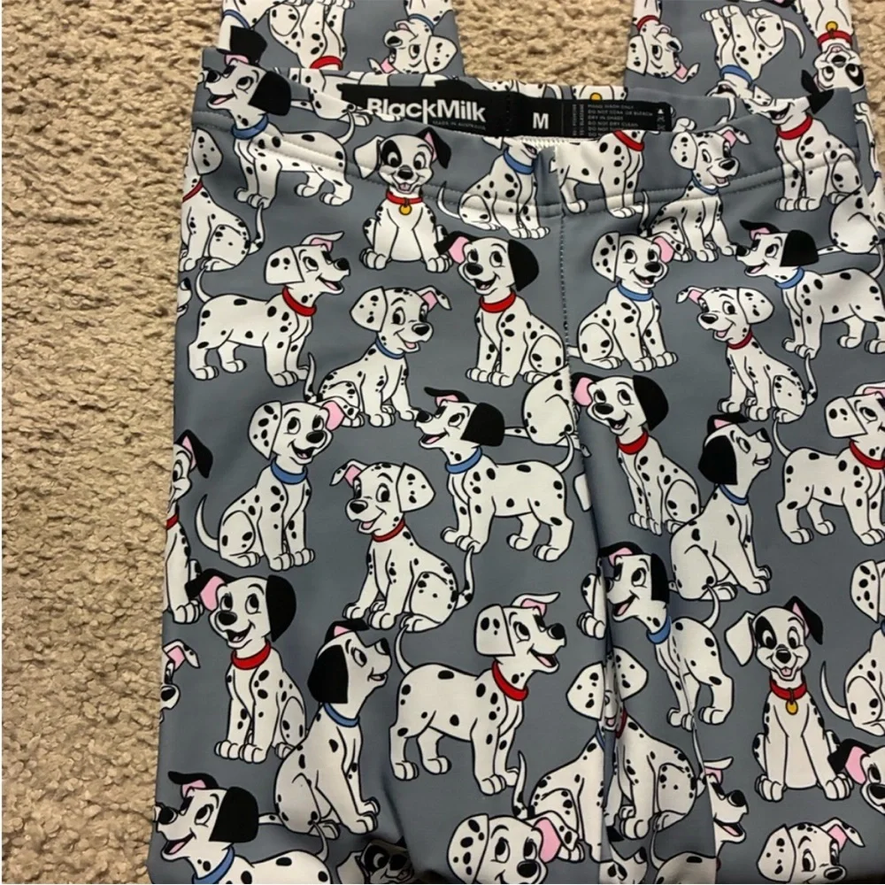 WAS $75 Disney x Blackmilk 101 Dalmatians fleece lined leggings - Picture 3 of 10